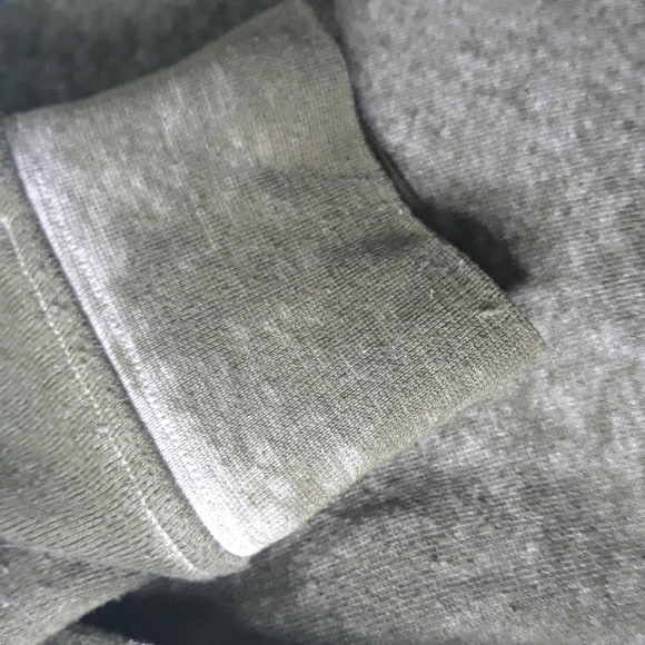 Threads 4 Thought green overdyed cotton  blend sweater. Small - Picture 7 of 8